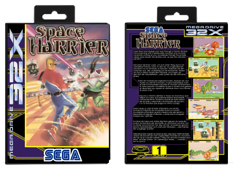 Space Harrier (PAL)
