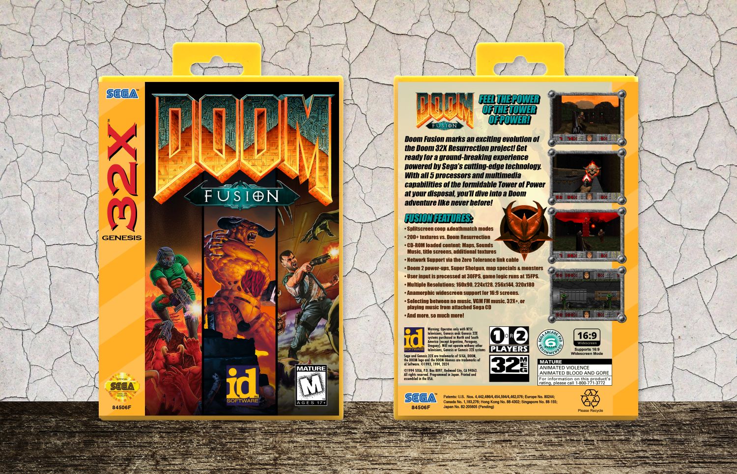 Doom Fusion, Case Color: Yellow