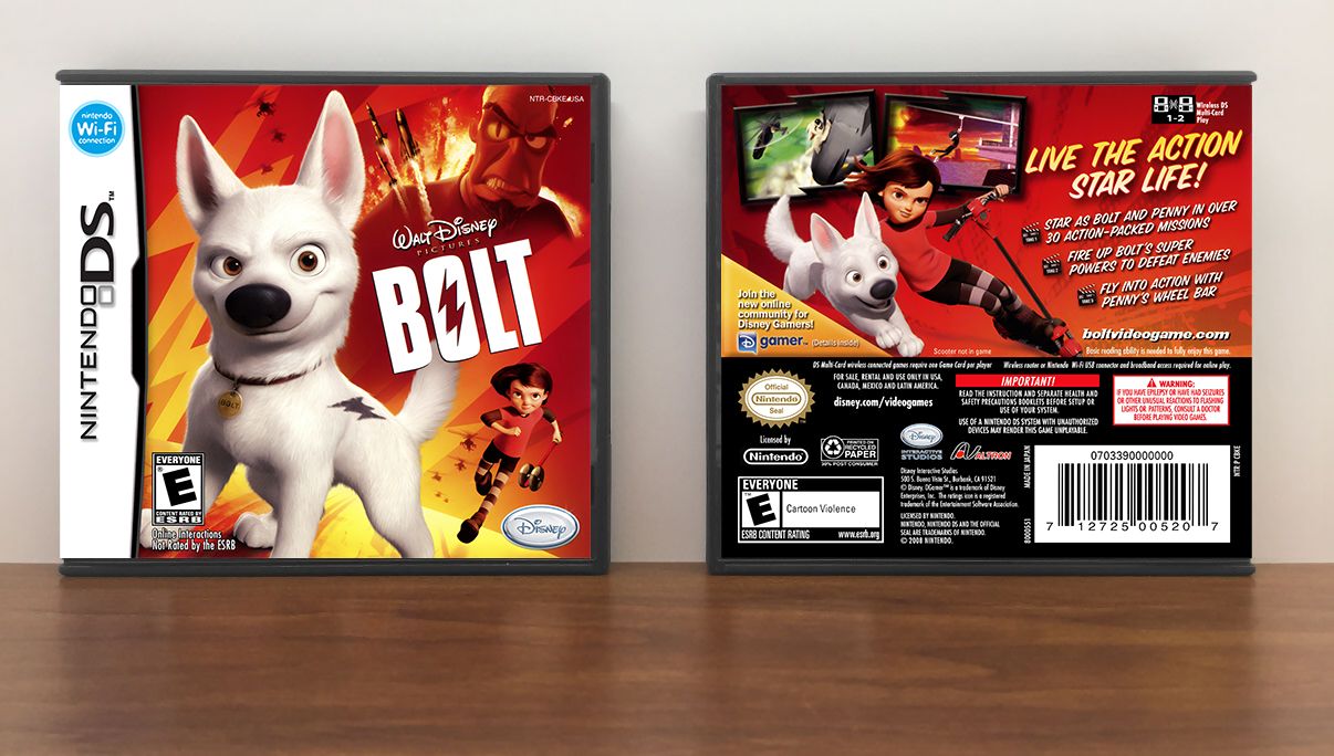 Disney Bolt, Case Color: DARK GREY (OEM DS CASE COLOR)