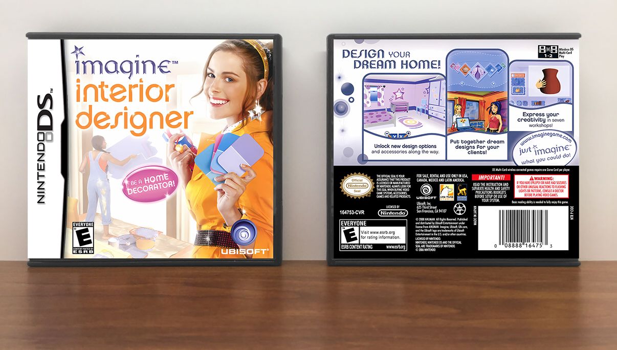 Imagine: Interior Designer, Case Color: DARK GREY (OEM DS CASE COLOR)