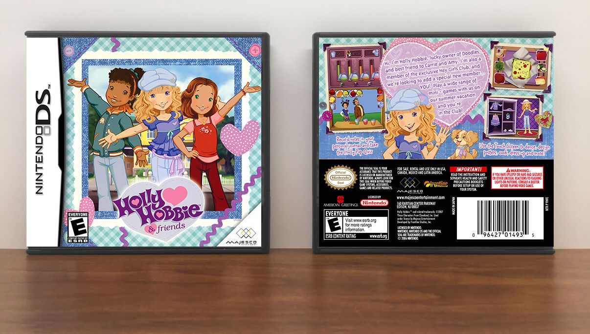 Holly Hobbie &amp; Friends, Case Color: DARK GREY (OEM DS CASE COLOR)