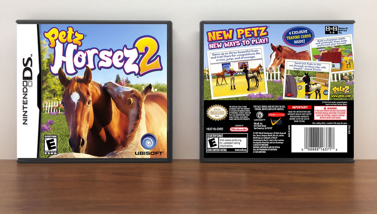 Petz: Horsez 2, Case Color: DARK GREY (OEM DS CASE COLOR)