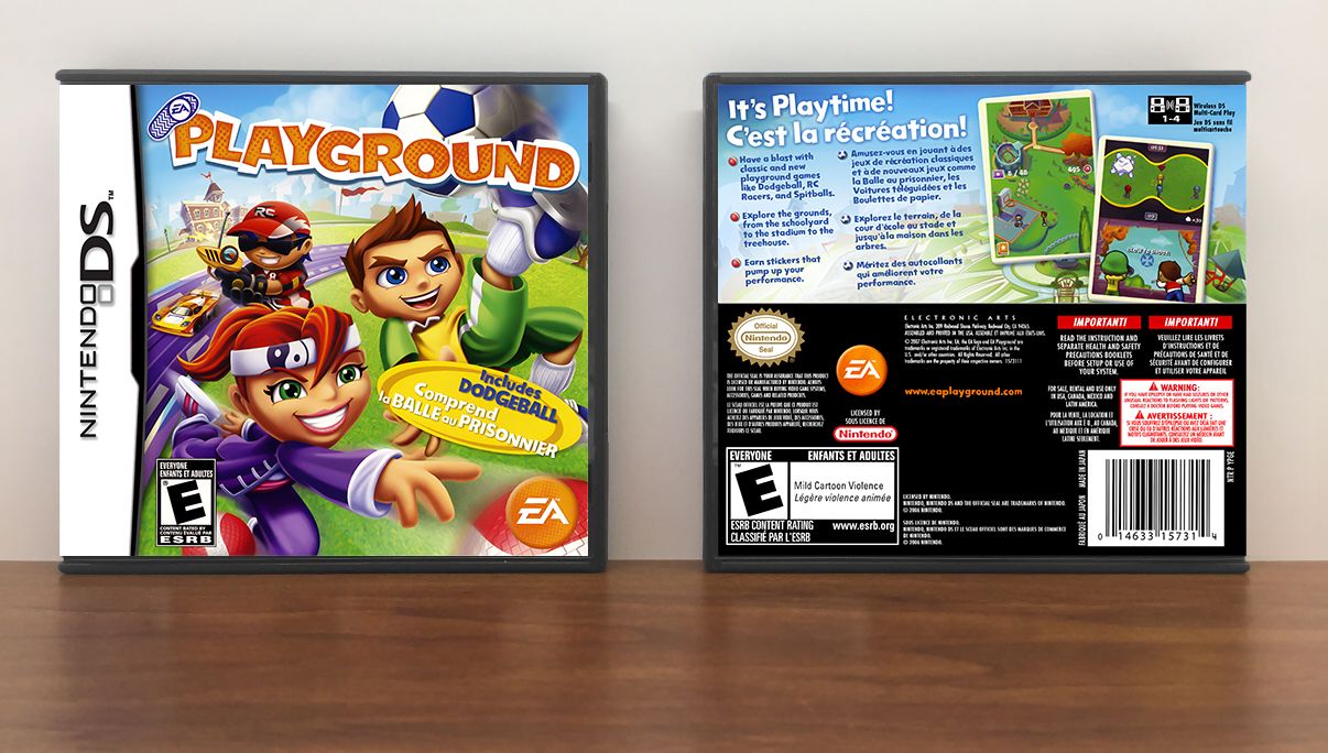 EA Playground, Case Color: DARK GREY (OEM DS CASE COLOR)