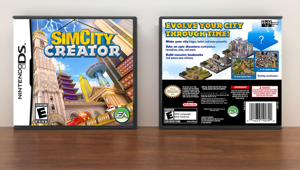 SimCity Creator, Case Color: DARK GREY (OEM DS CASE COLOR)