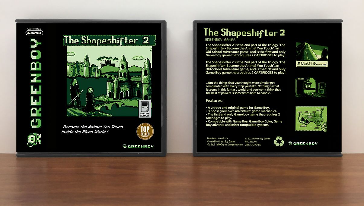 Shapeshifter 2, The, Artwork Spine Color: Chrome