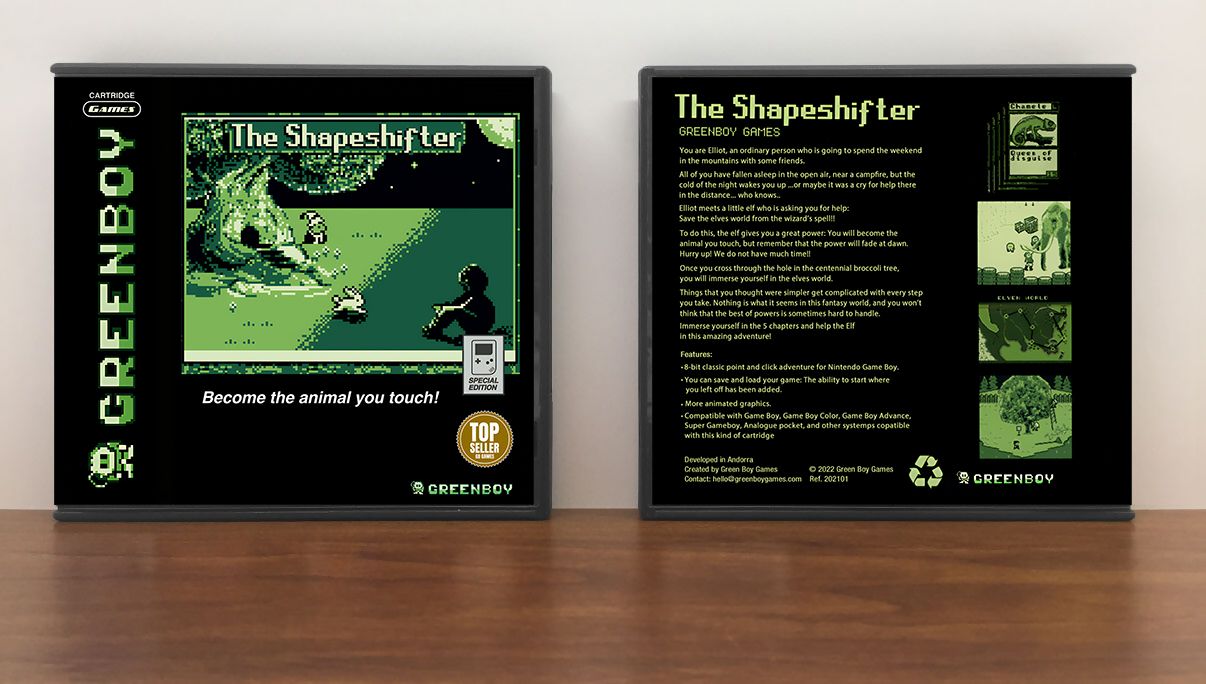 Shapeshifter, The, Artwork Spine Color: Chrome