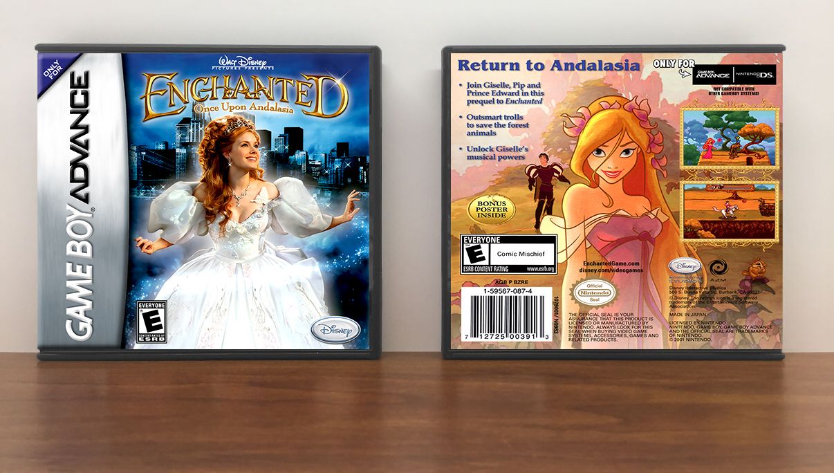 Enchanted: Once Upon Andalasia, Artwork Spine Color: Chrome