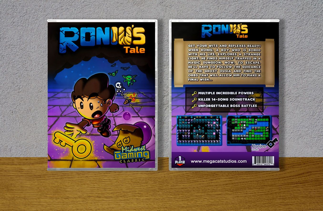 Roniu's Tale, Case Color: CLEAR (Transparent)