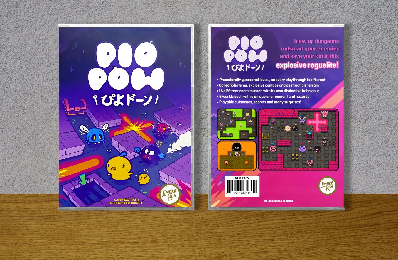 Pio Pow, Case Color: CLEAR (Transparent)