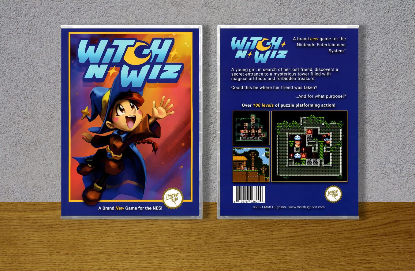 Witch n' Wiz, Case Color: CLEAR (Transparent)
