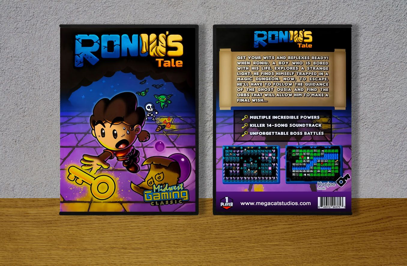 Roniu&#39;s Tale, Case Color: DARK GREY (OEM DS CASE COLOR)