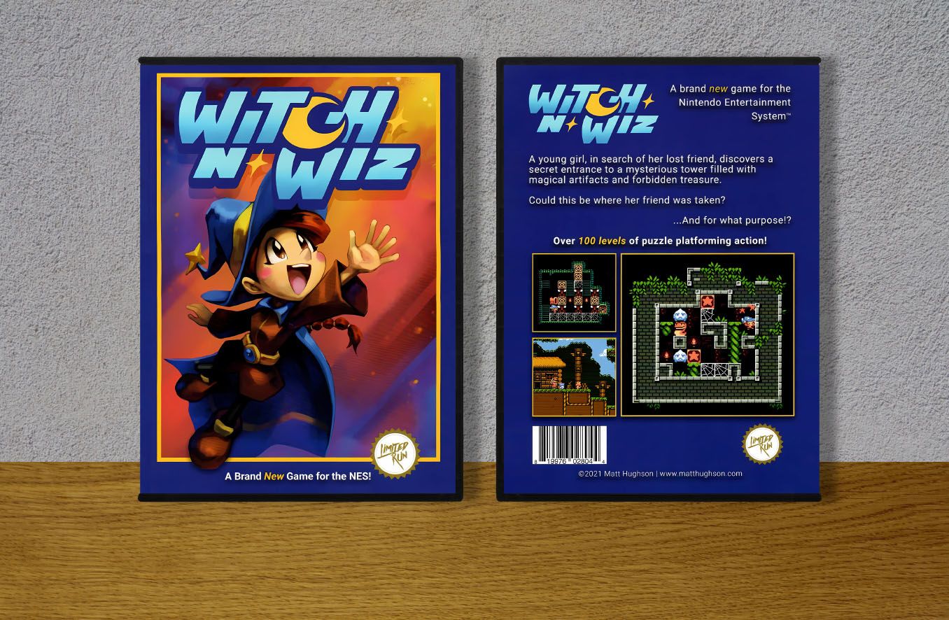 Witch n&#39; Wiz, Case Color: DARK GREY (OEM DS CASE COLOR)