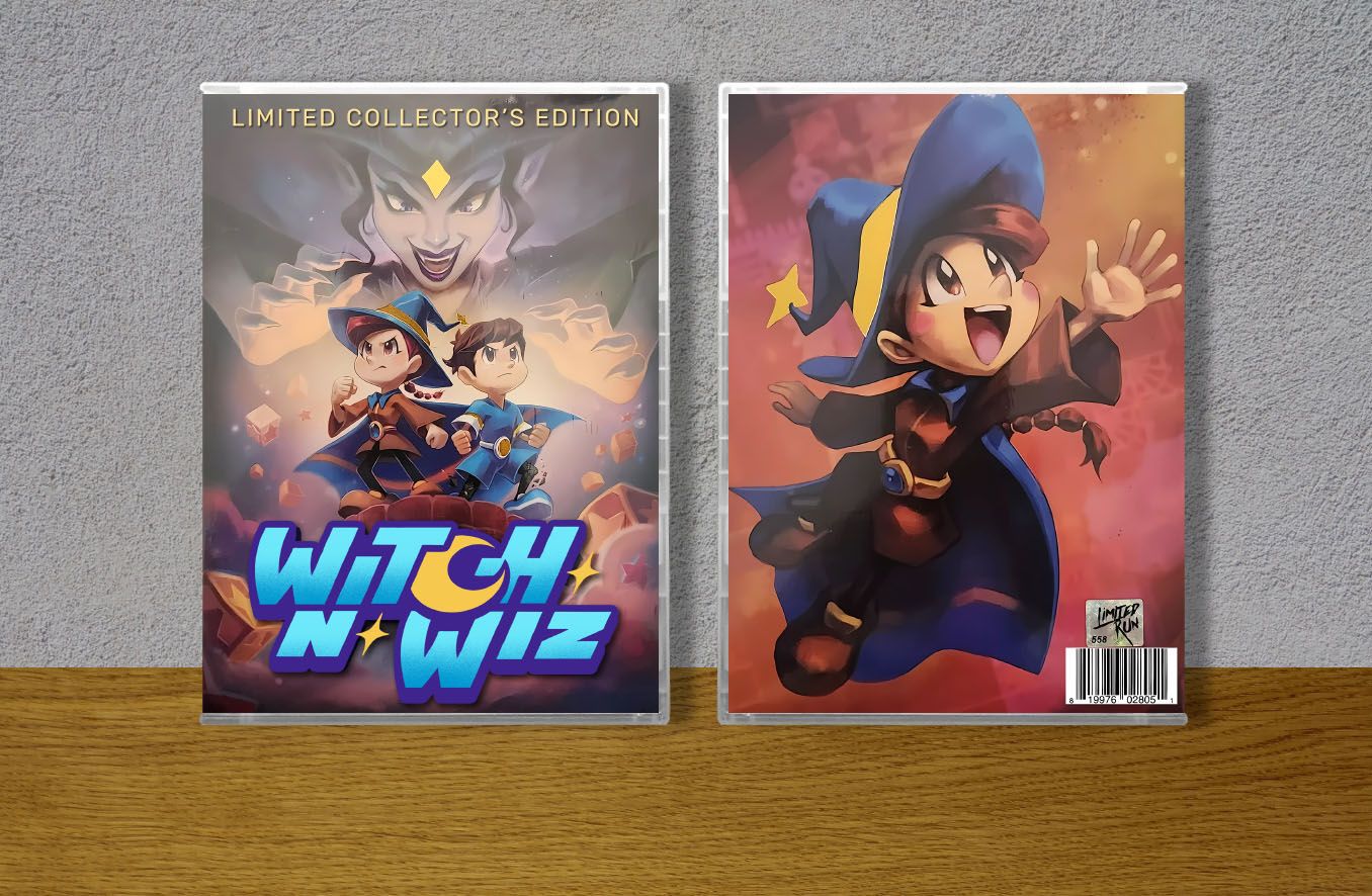 Witch n' Wiz: Collector's Edition, Case Color: CLEAR (Transparent)