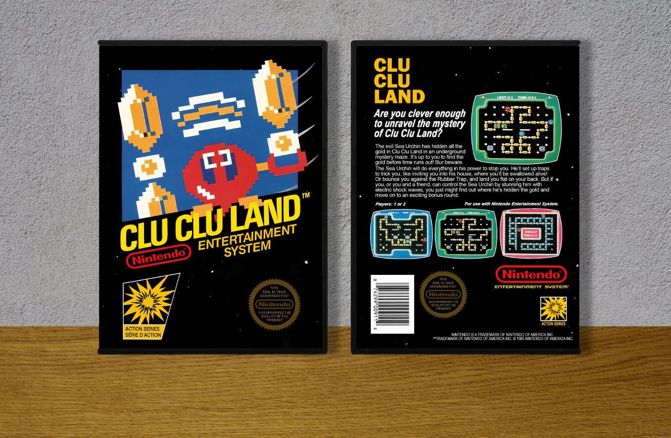 Clu Clu Land, Case Color: DARK GREY (OEM DS CASE COLOR)