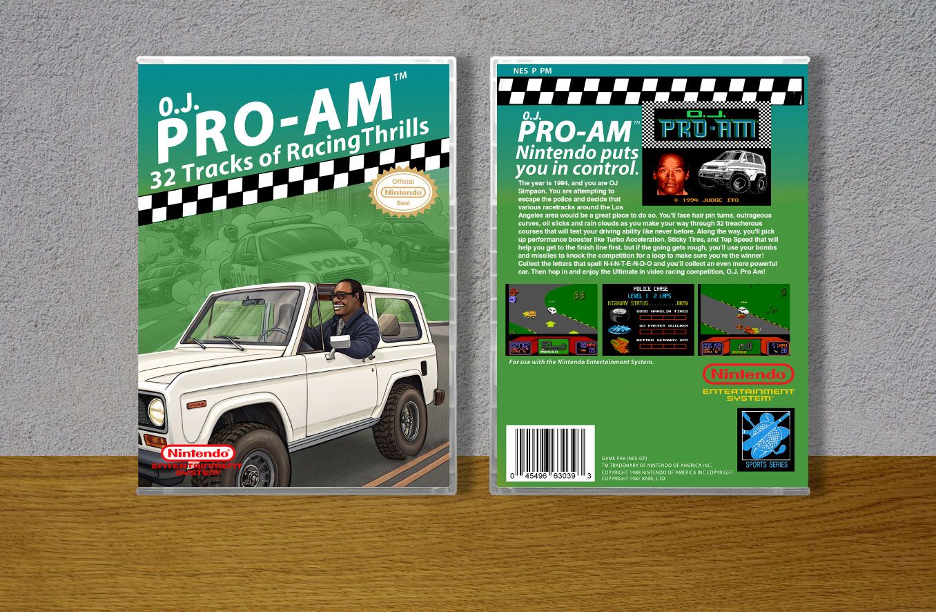 OJ Pro-Am, Case Color: CLEAR (Transparent)