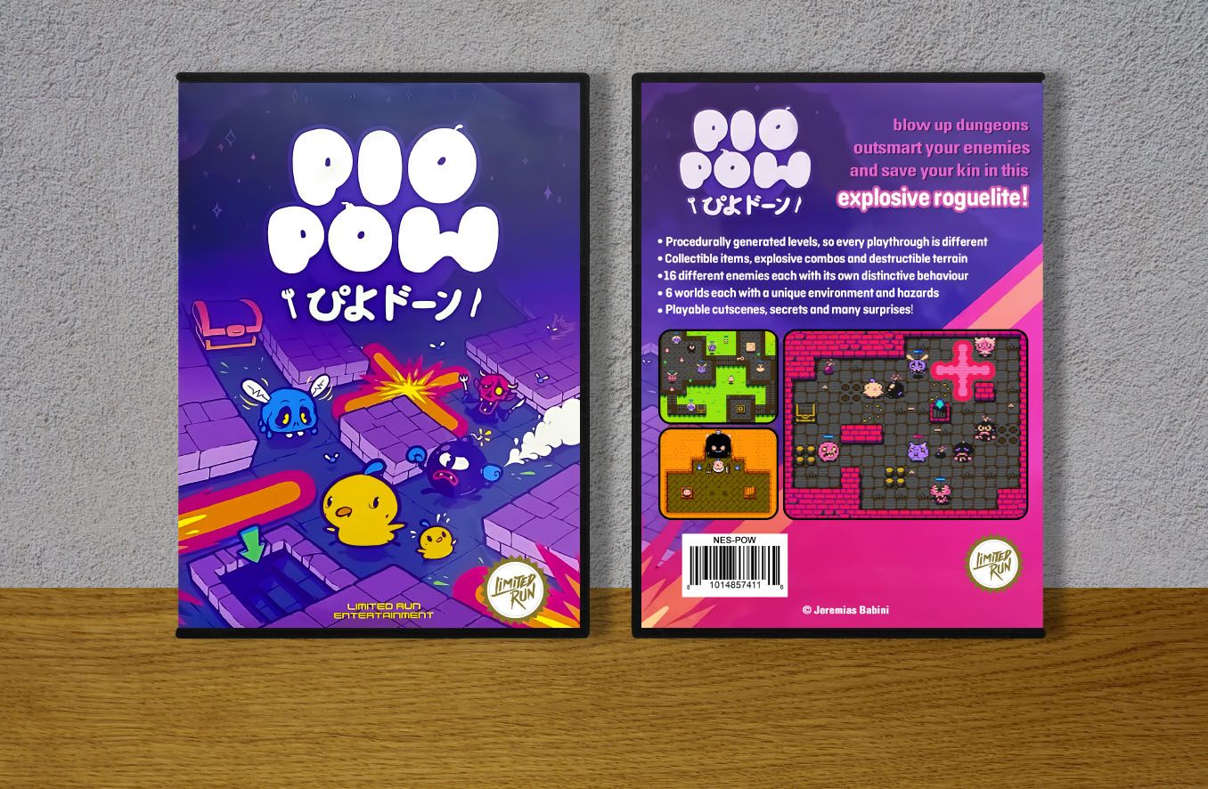 Pio Pow, Case Color: DARK GREY (OEM DS CASE COLOR)