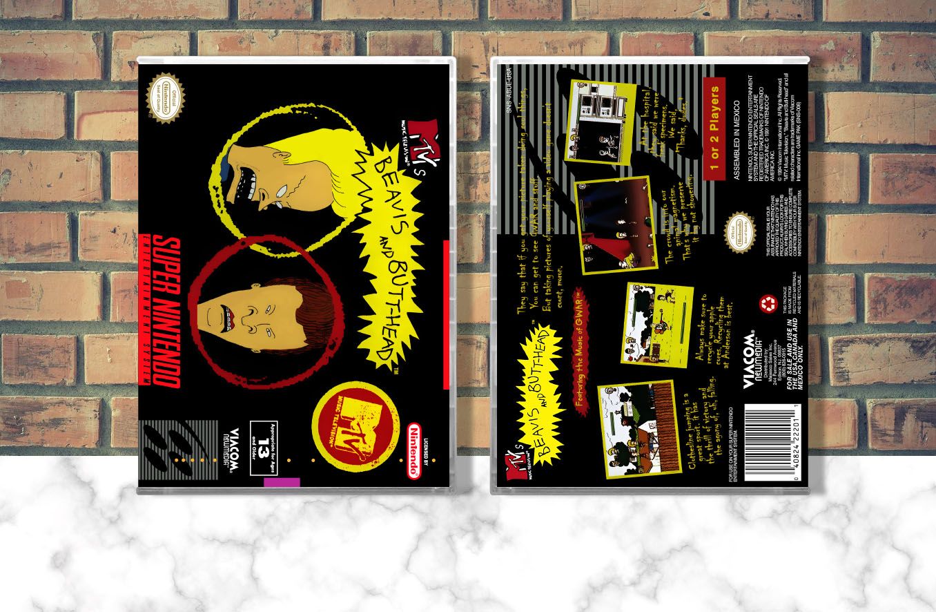 Beavis and Butt-head, Case Color: CLEAR (Transparent)