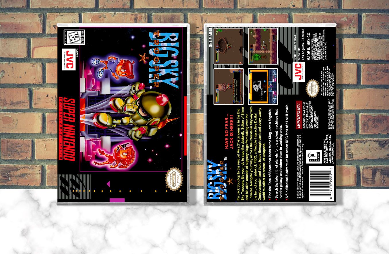 Big Sky Trooper, Case Color: CLEAR (Transparent)