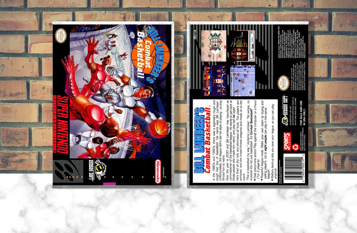 Bill Laimbeer&#39;s Combat Basketball, Case Color: CLEAR (Transparent)