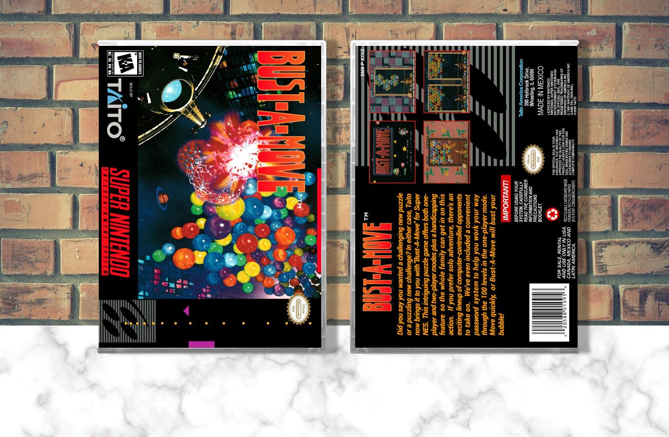 Bust-a-Move, Case Color: CLEAR (Transparent)