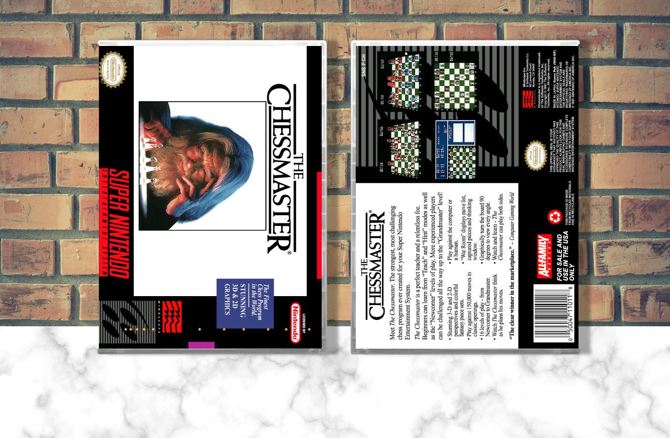 Chessmaster, The, Case Color: CLEAR (Transparent)