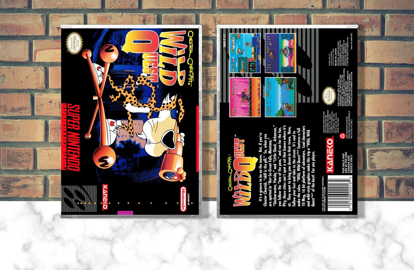 Chester Cheetah: Wild Wild Quest, Case Color: CLEAR (Transparent)