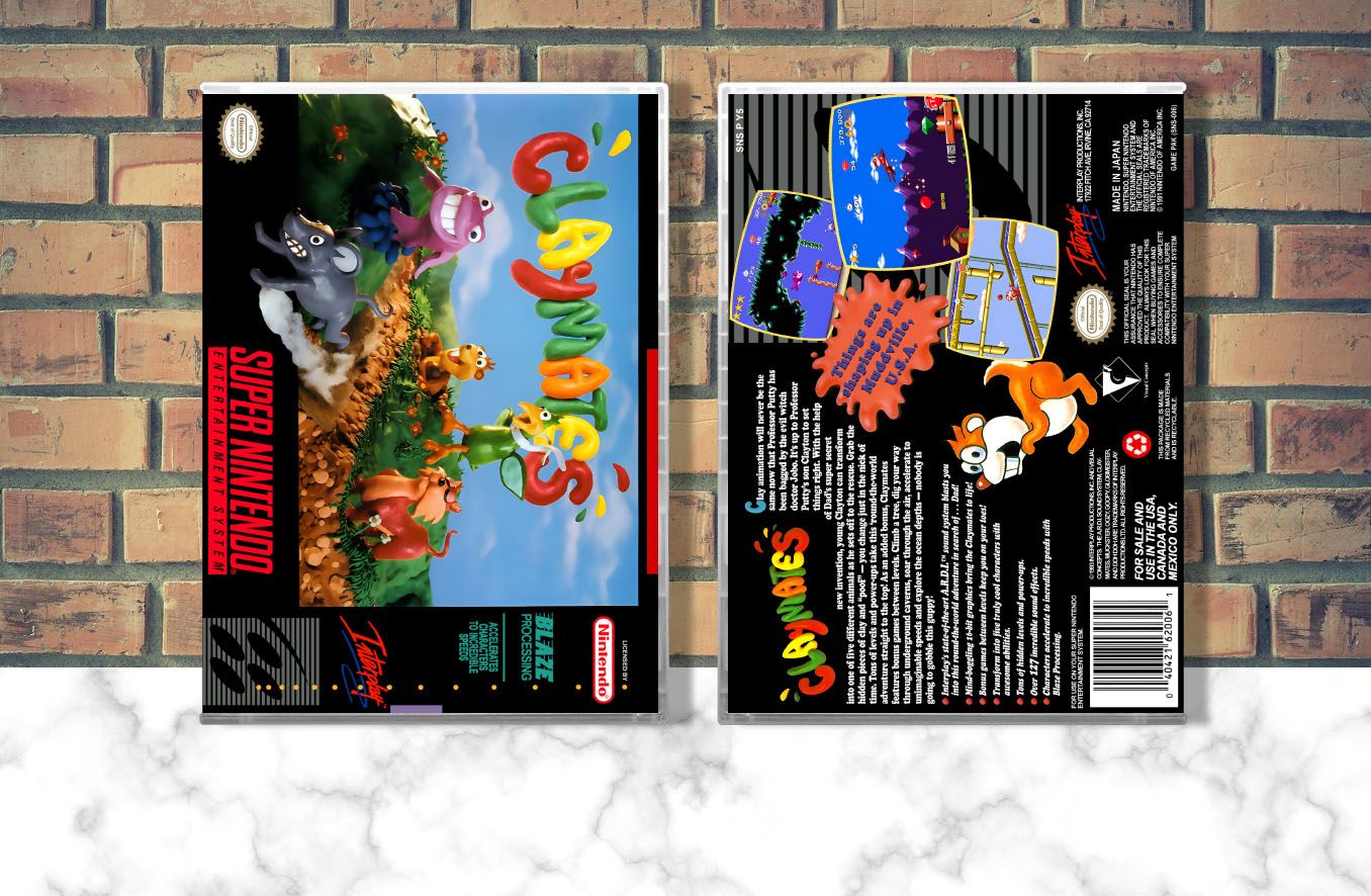 Claymates, Case Color: CLEAR (Transparent)