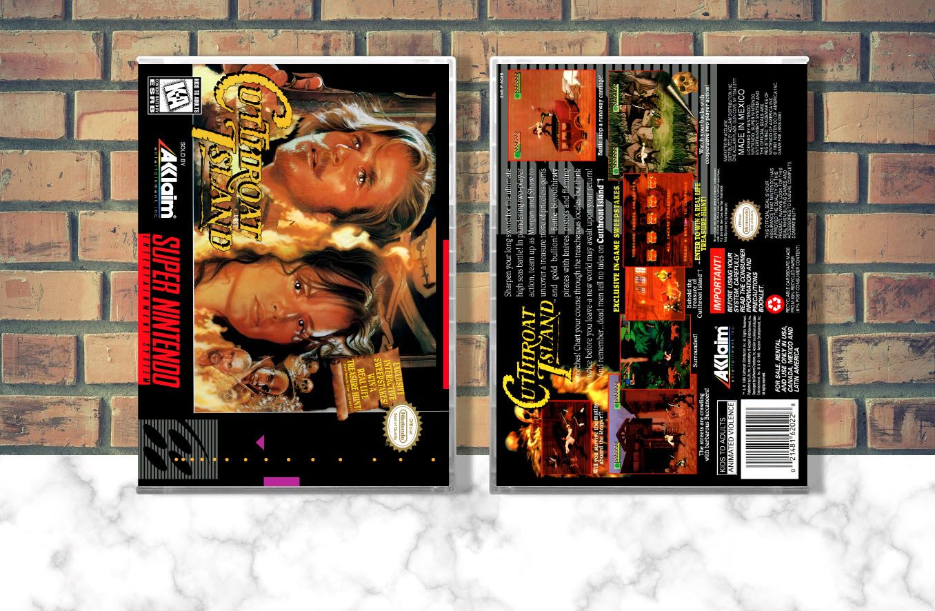 CutThroat Island, Case Color: CLEAR (Transparent)