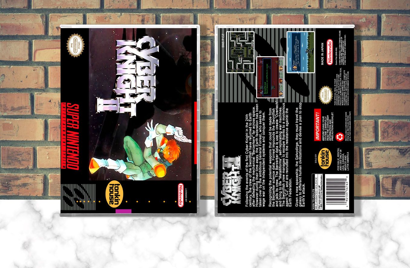 Cyber Knight II, Case Color: CLEAR (Transparent)