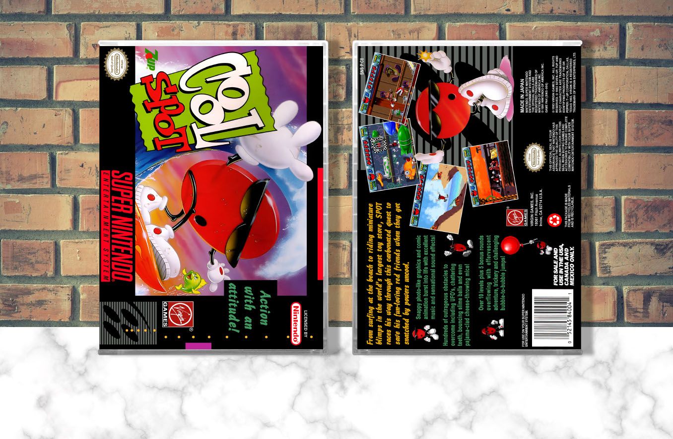 Cool Spot, Case Color: CLEAR (Transparent)