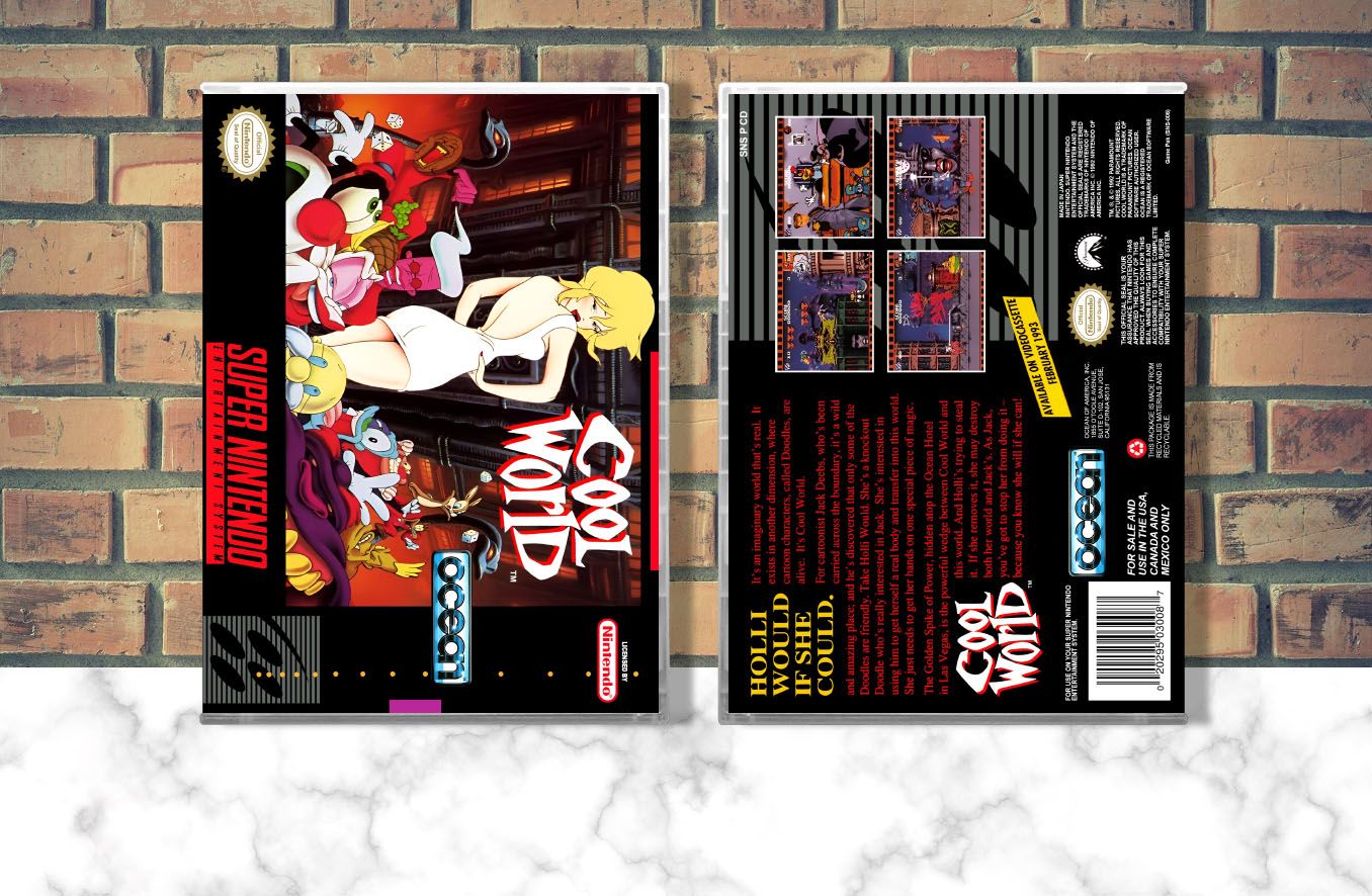 Cool World, Case Color: CLEAR (Transparent)