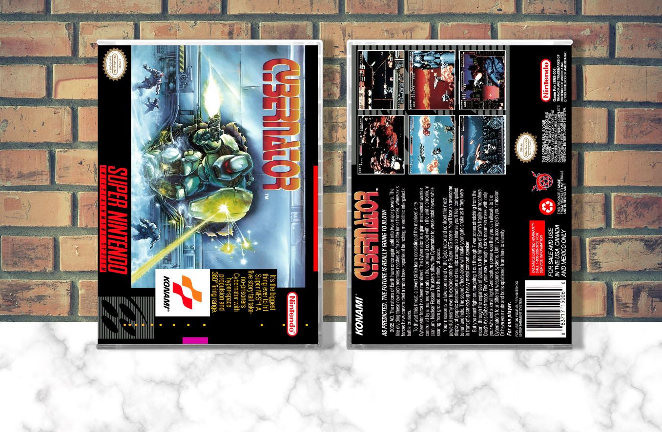 Cybernator, Case Color: CLEAR (Transparent)