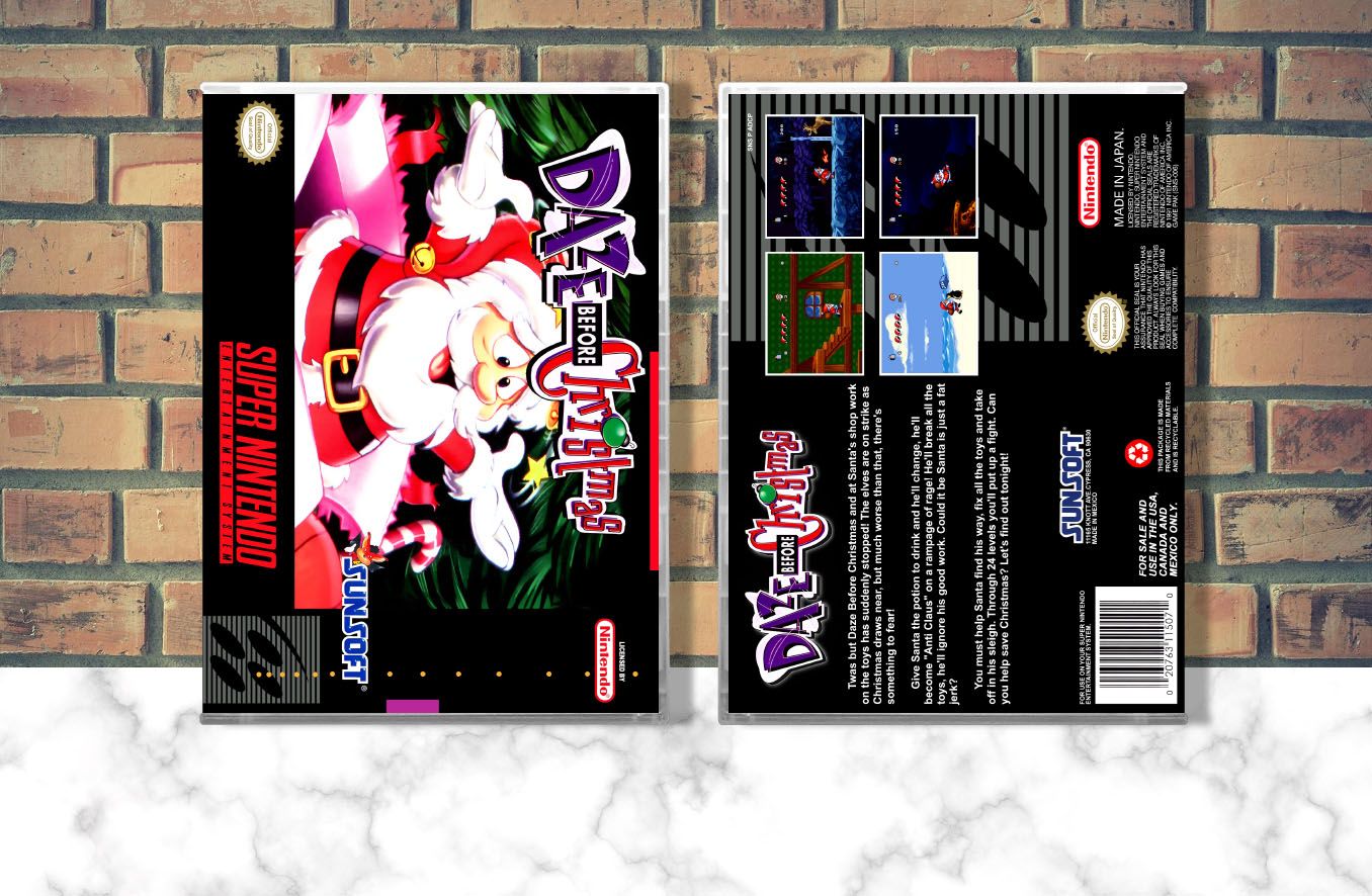 Daze Before Christmas, Case Color: CLEAR (Transparent)