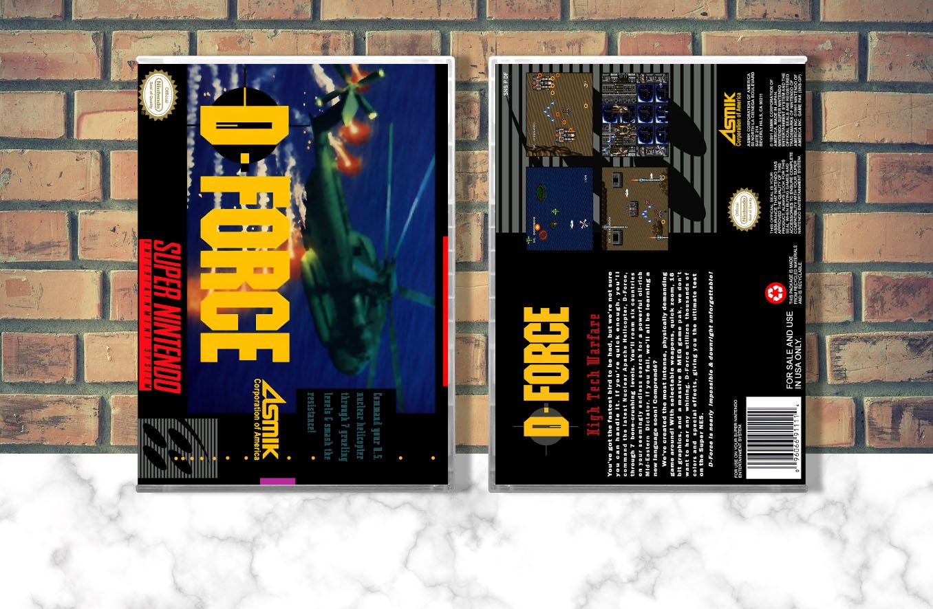 D-Force, Case Color: CLEAR (Transparent)