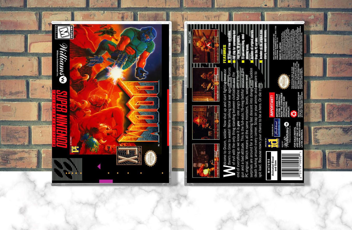 Doom, Case Color: CLEAR (Transparent)