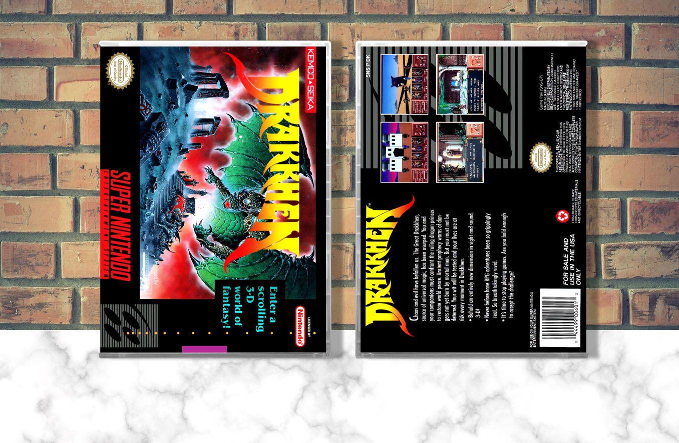 Drakkhen, Case Color: CLEAR (Transparent)