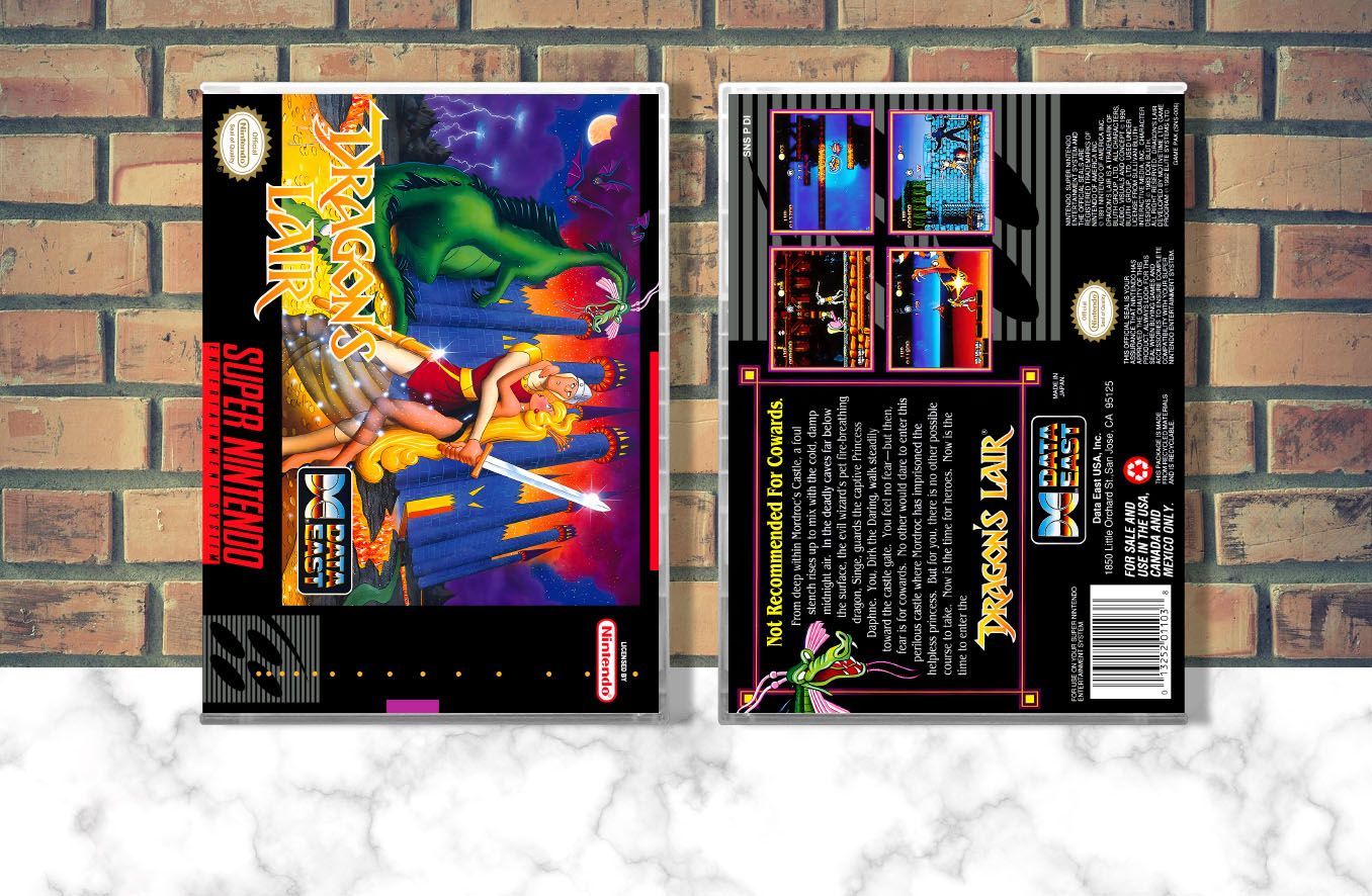 Dragon&#39;s Lair, Case Color: CLEAR (Transparent)