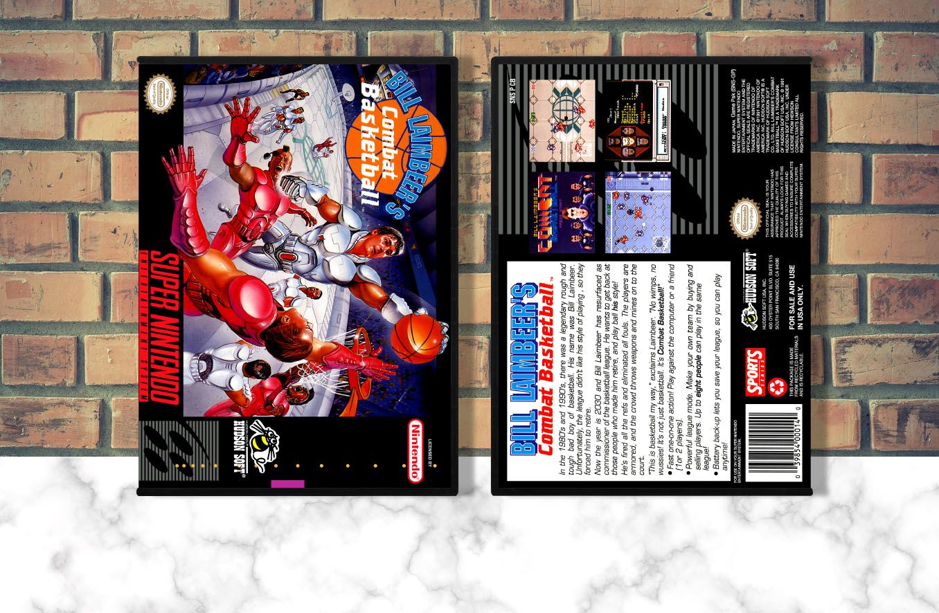 Bill Laimbeer&#39;s Combat Basketball, Case Color: DARK GREY (OEM DS CASE COLOR)