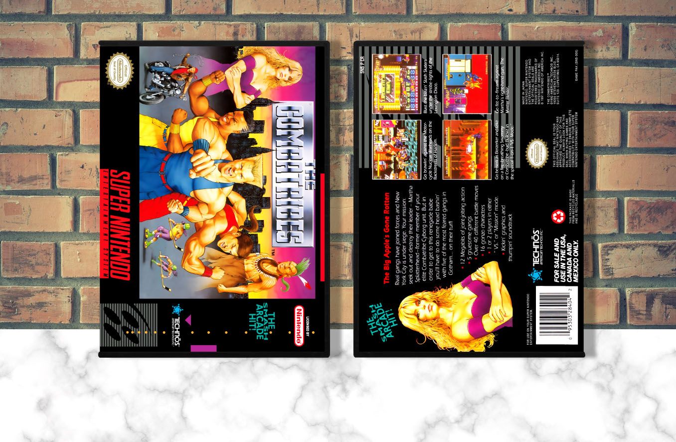 Combatribes, The, Case Color: DARK GREY (OEM DS CASE COLOR)