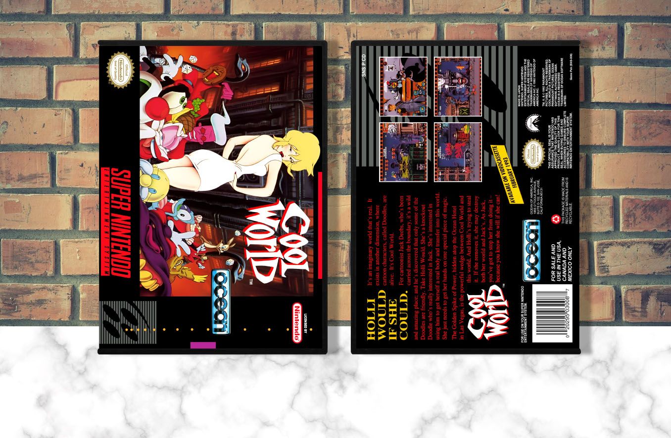 Cool World, Case Color: DARK GREY (OEM DS CASE COLOR)