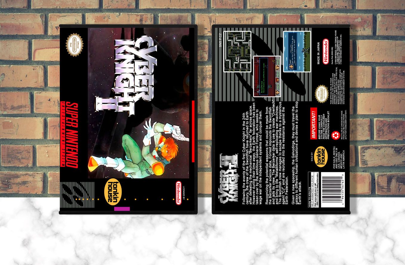 Cyber Knight II, Case Color: DARK GREY (OEM DS CASE COLOR)