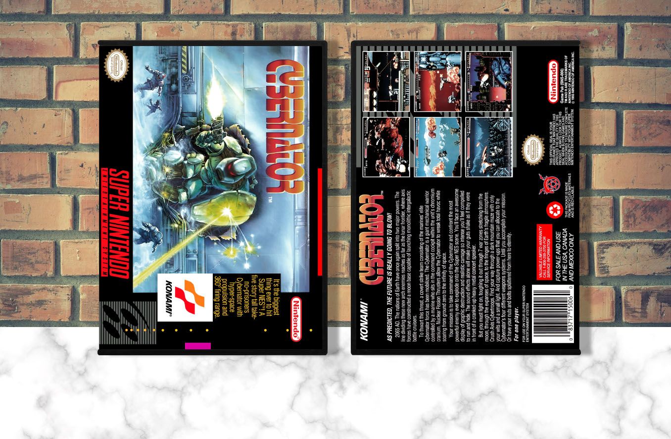 Cybernator, Case Color: DARK GREY (OEM DS CASE COLOR)