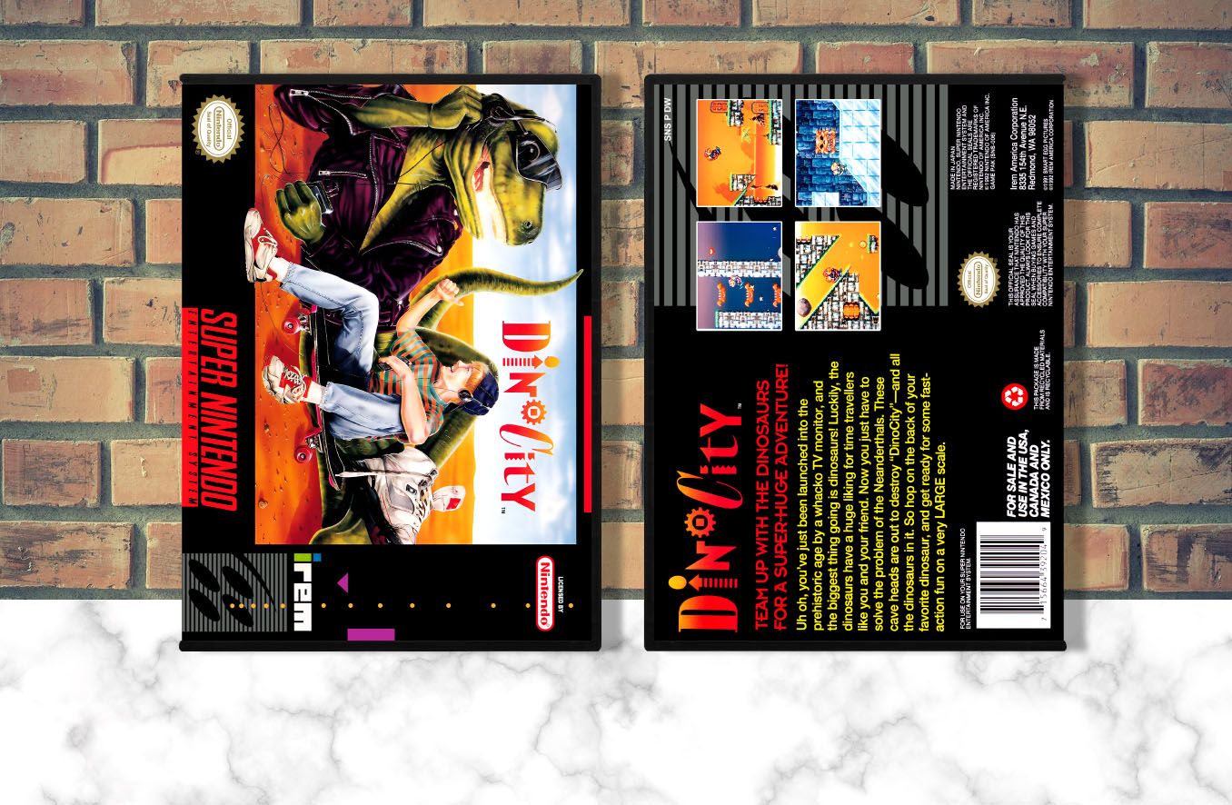 DinoCity, Case Color: DARK GREY (OEM DS CASE COLOR)