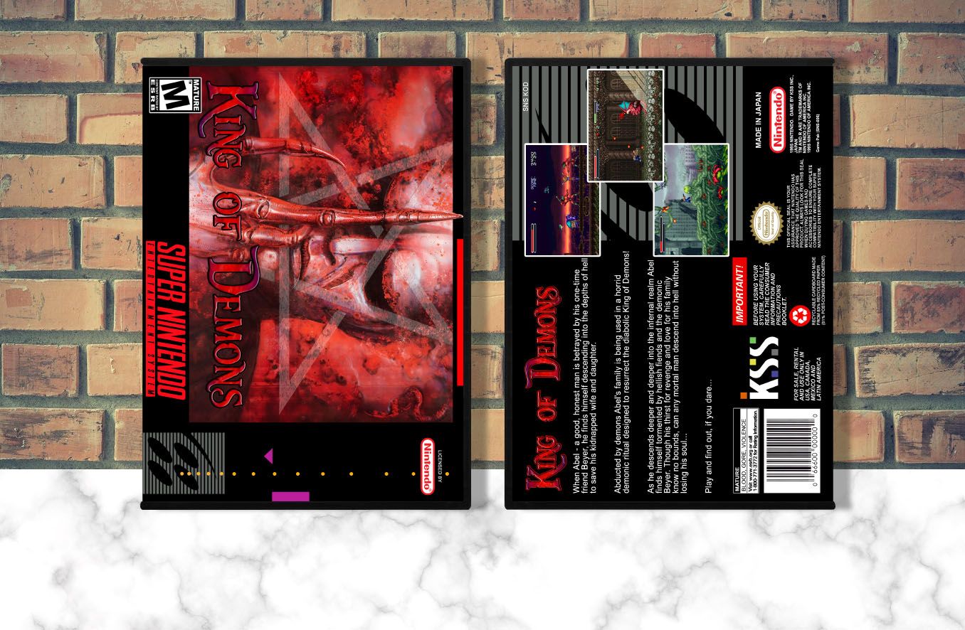 King of Demons, Case Color: DARK GREY (OEM DS CASE COLOR)