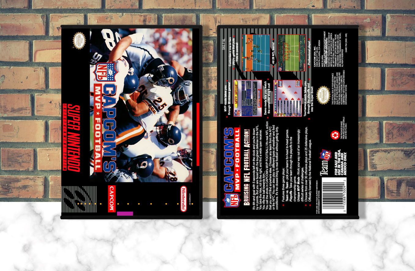 Capcom's MVP Football, Case Color: DARK GREY (OEM DS CASE COLOR)