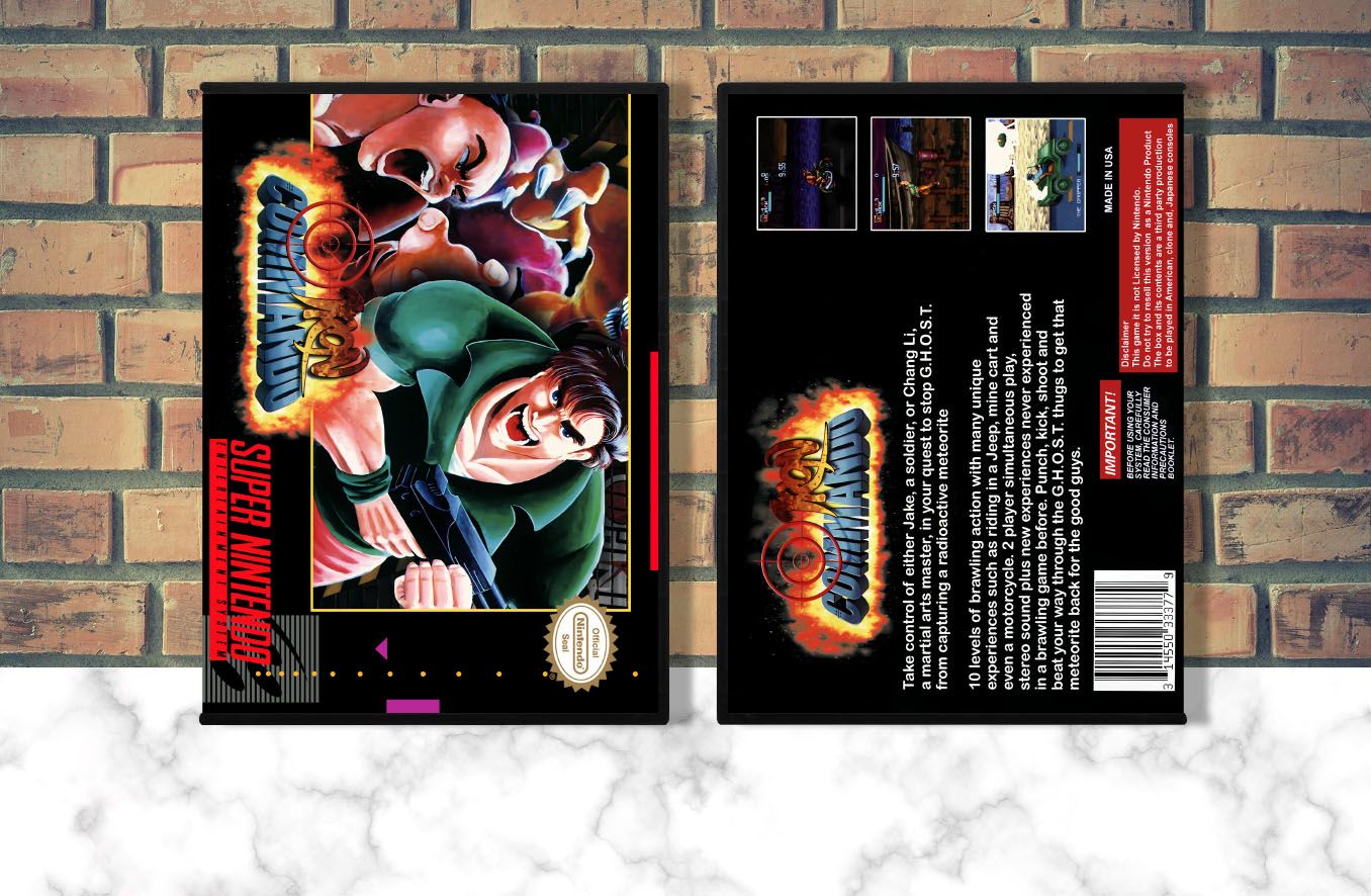 Iron Commando, Case Color: DARK GREY (OEM DS CASE COLOR)