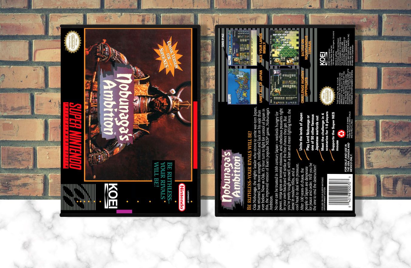 Nobunaga&#39;s Ambition, Case Color: DARK GREY (OEM DS CASE COLOR)