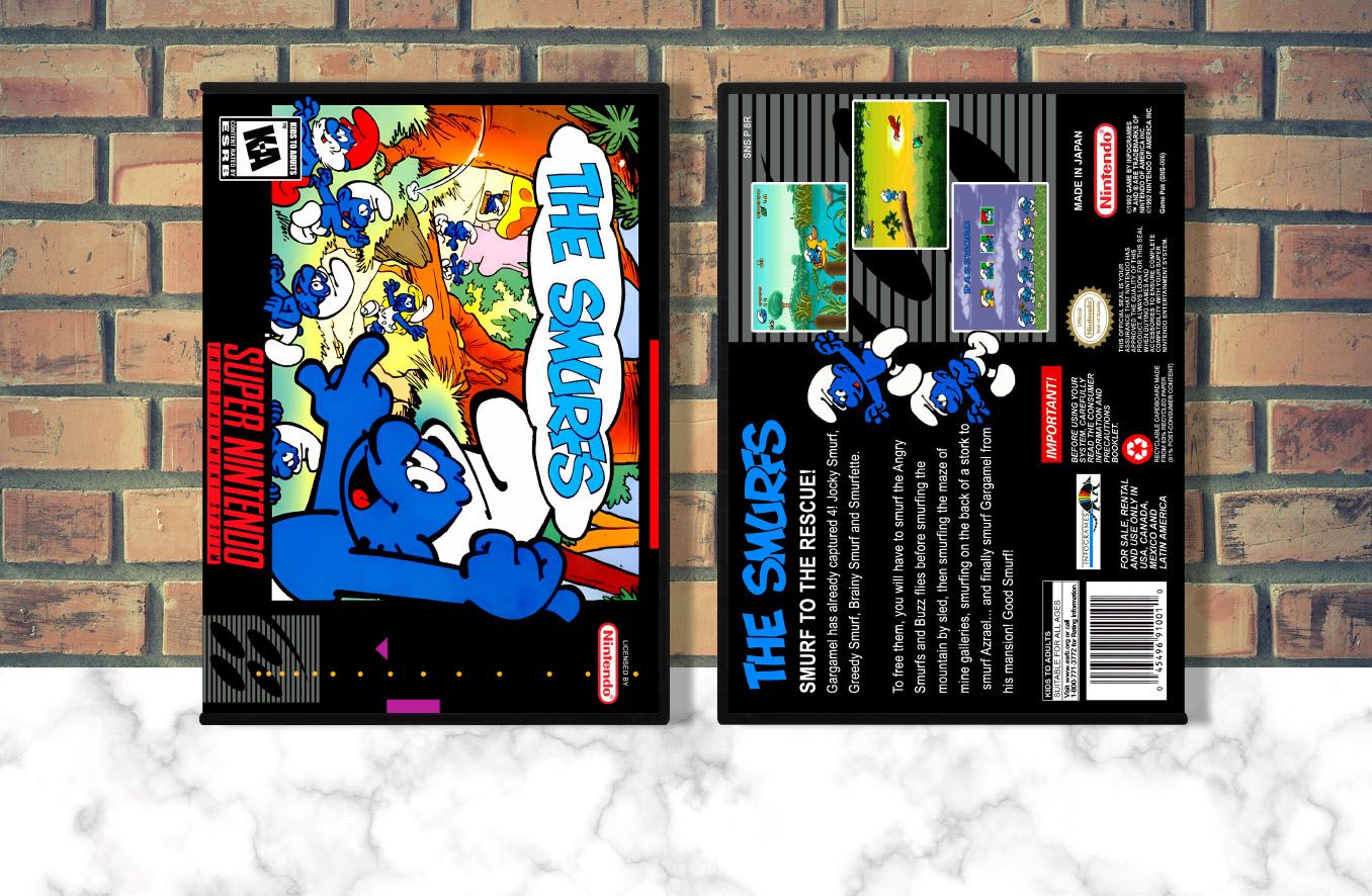 Smurfs, The, Case Color: DARK GREY (OEM DS CASE COLOR)