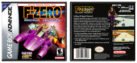 F-Zero: Maximum Velocity (Not for Resale)