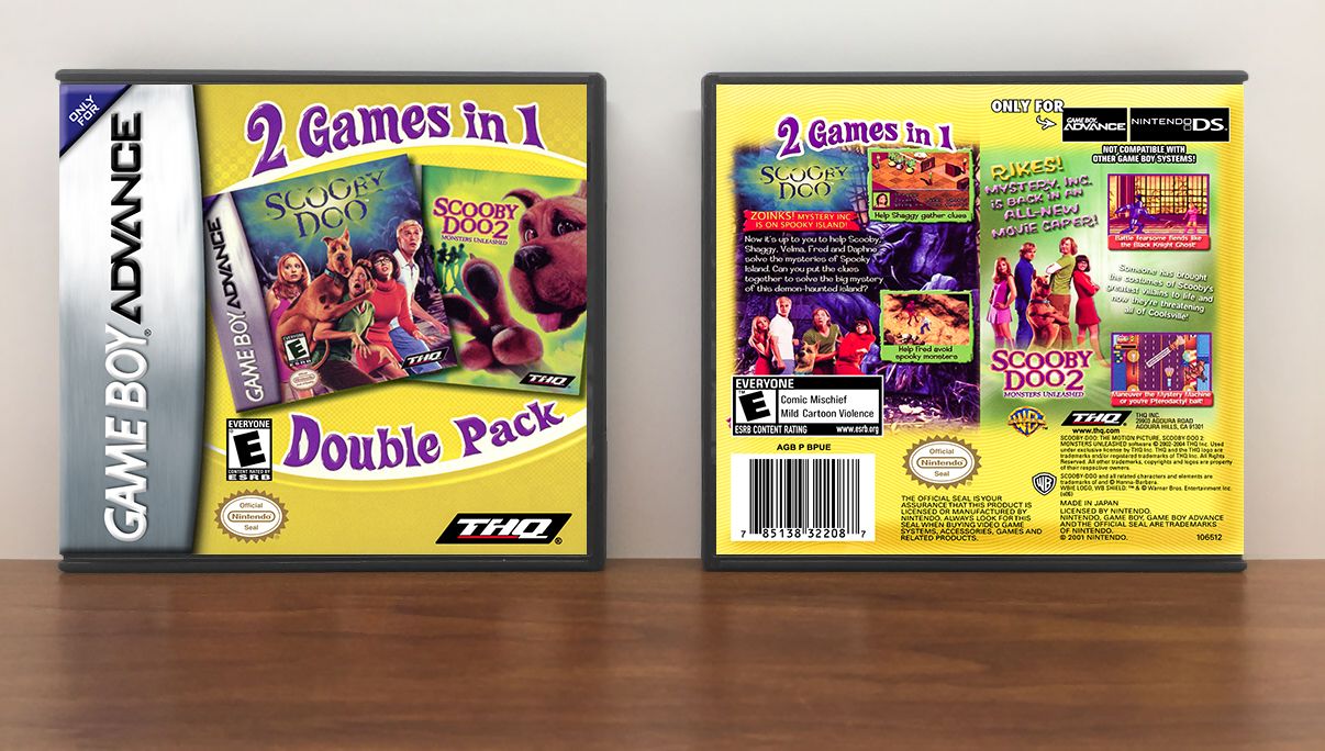 2-In-1 Double Pack - Scooby-Doo and Scooby-Doo 2, Artwork Spine Color: Chrome